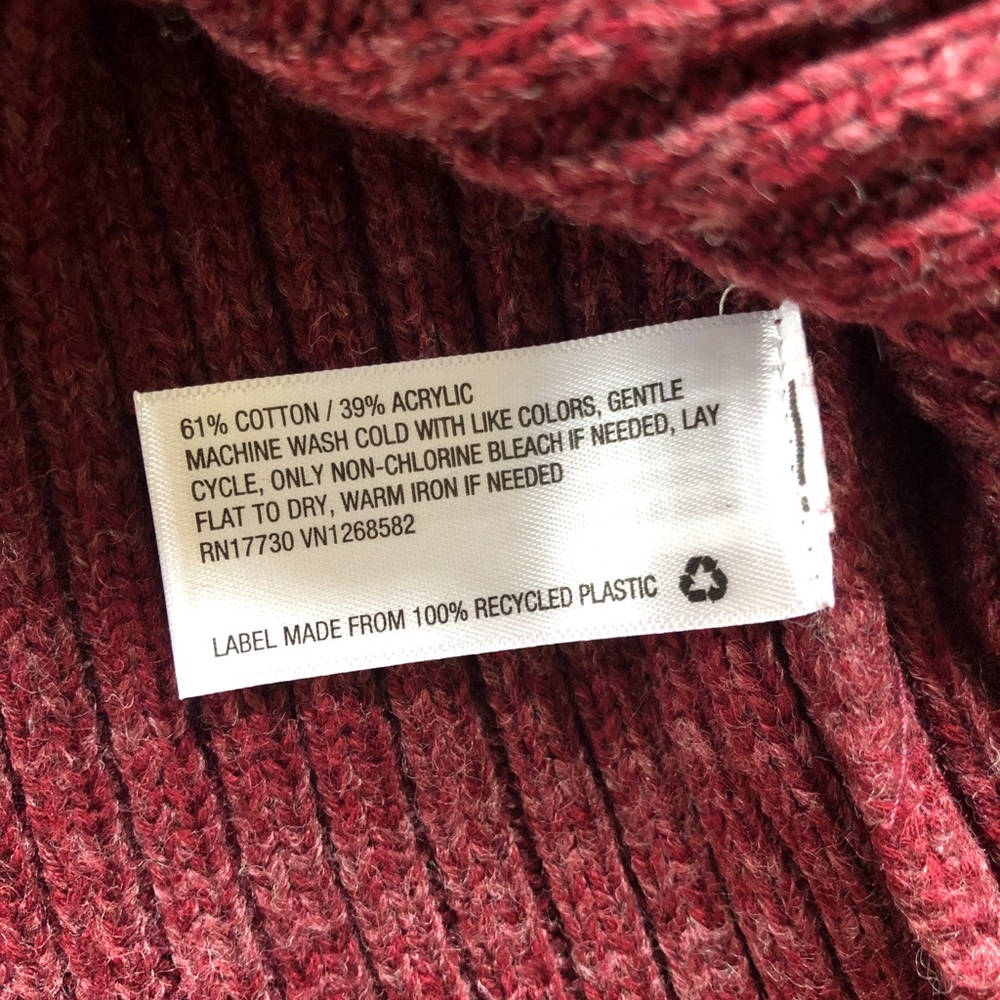 Universal Thread Maroon Sweater - Picture 3 of 3